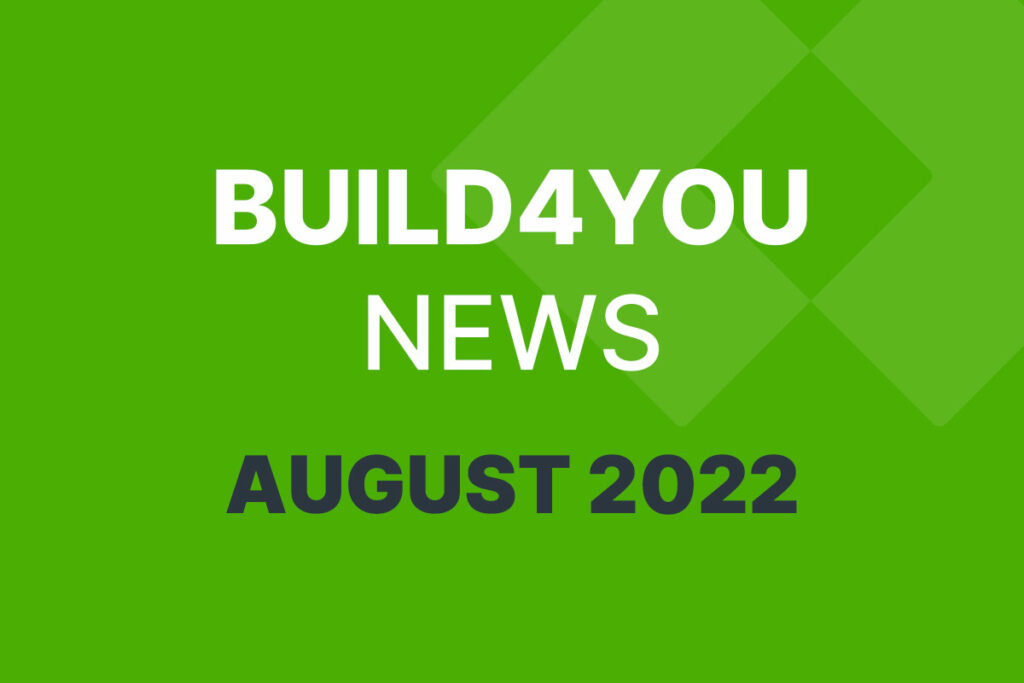 BUILD4YOU News August 20122